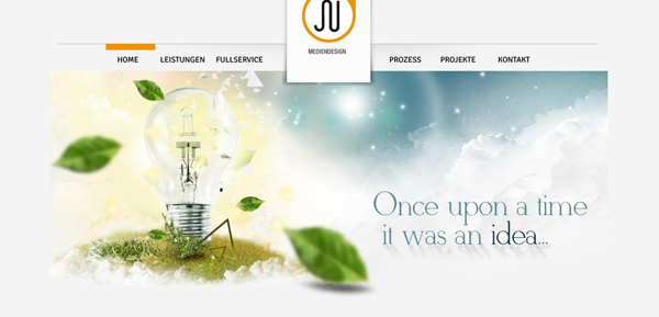 JN Medien Design's microsite